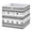 Boho Pattern, variant on Fabric Storage Bins Foldable Cube For Home Organization Baskets Boho Pattern