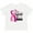 AA-White, variant on Inktastic Breast Cancer Awareness I Support My Nana with Pink Ribbon Boys or Girls Baby T-Shirt
