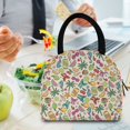thumbnail image 7 of ALAZA Seahorse Palm Summer Insulated Lunch Box Reusable Cooler Tote Bag Work Office Picnic, 7 of 7