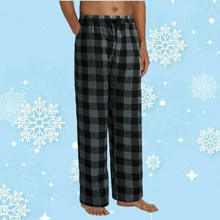 Pantalon Pyjama Homme 100% Coton Flanelle - North Bund - Confort Chaud Maison Automne Hiver