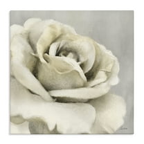 Stupell Industries Curling Rose Petals Botanical & Floral Painting Gallery Wrapped Canvas Art Print Wall Art, 24 x 24