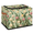 Multicolor 1, variant on ADECORIVY Patchwork Boho Red Floral Fabric Storage Bin with Lid, Foldable Storage Box Decorative Cube Organizer Basket for Closet Shelf Organizing Clothes