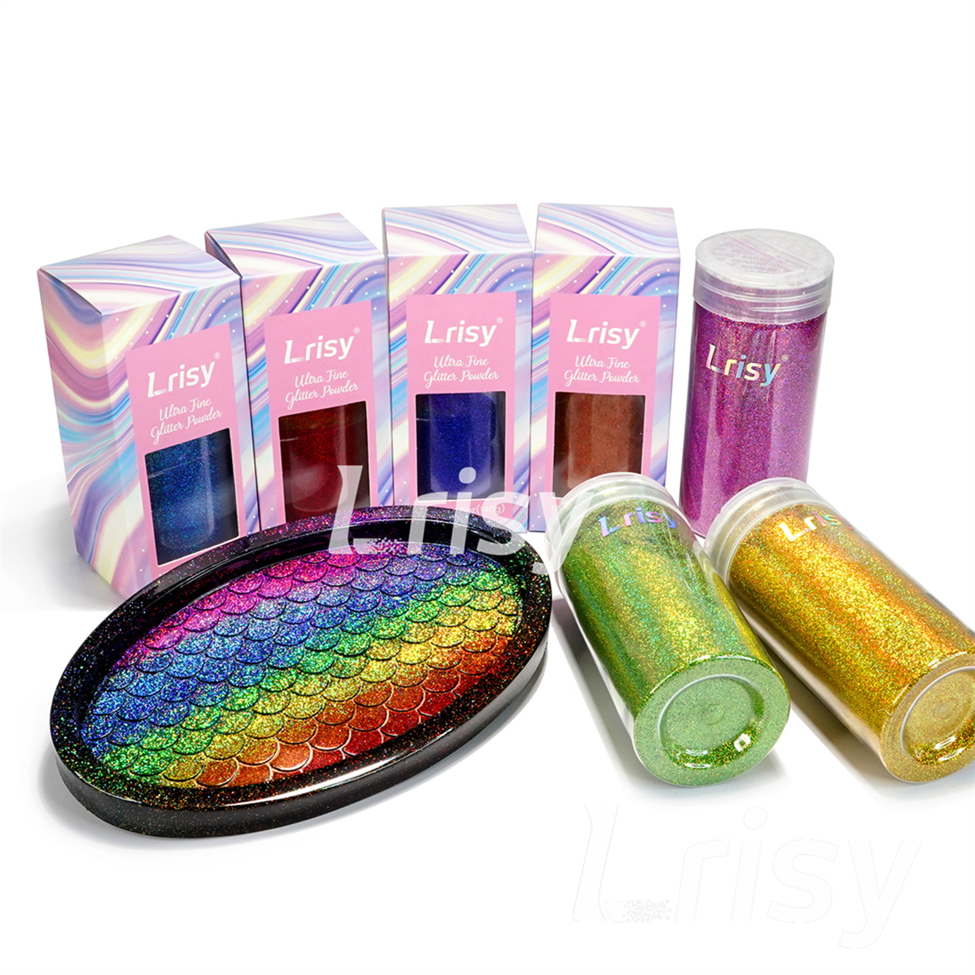 Buy Glitter Wenida 12 Colors Holographic Cosmetic Festival Powder