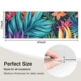 thumbnail image 5 of Colorful Tropical Leaf Pattern Kitchen Rug Mat,Kitchen Runner Rugs Non Skid Washable,Decorative Kitchen Floor Mats for Kitchen,Sink,Laundry,17"X47", 5 of 5