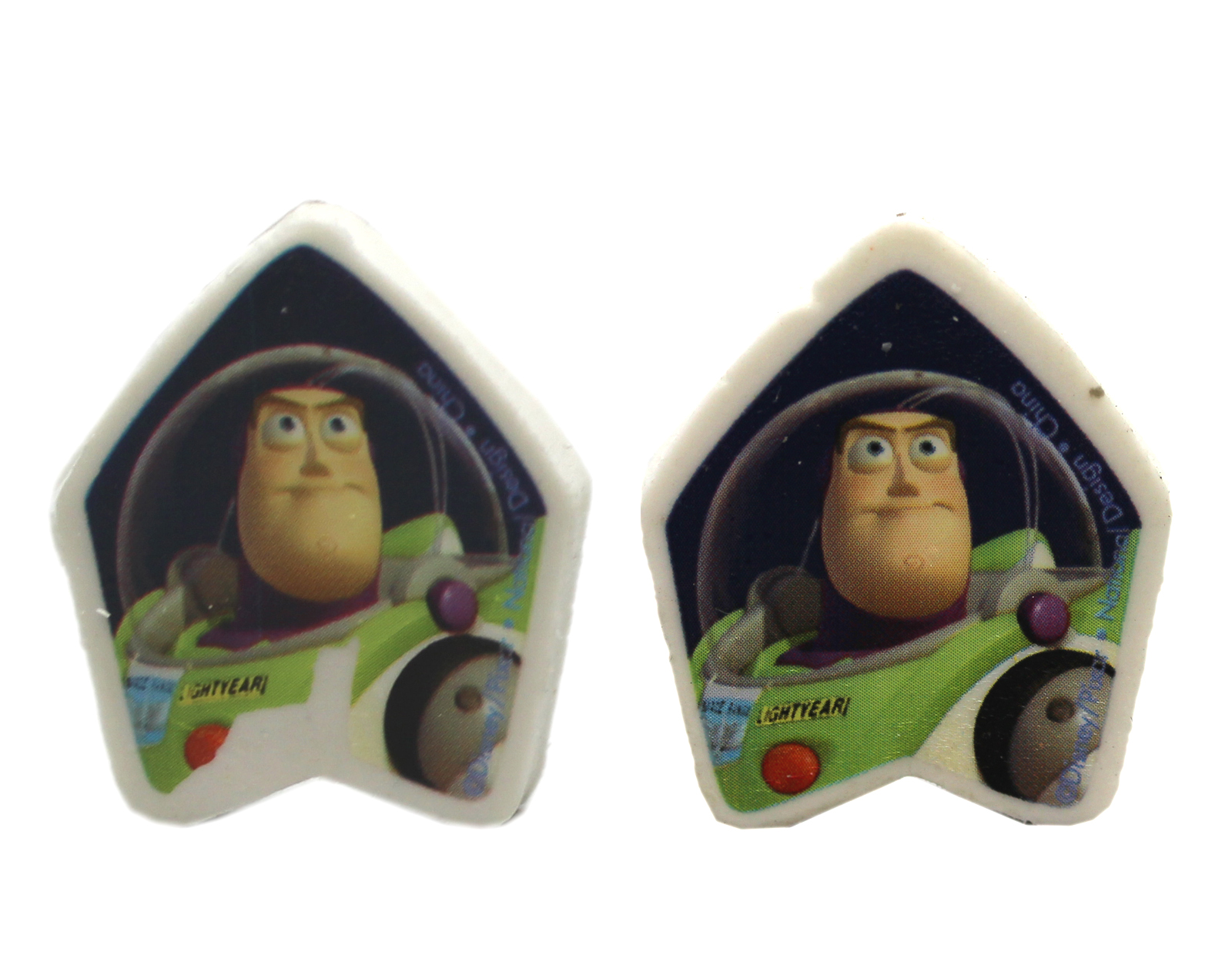 Toy Story Buzz Lightyear Rocket Shaped Erasers (2pc)