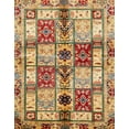 thumbnail image 1 of Ahgly Company Machine Washable Indoor Rectangle Abstract Sienna Brown Area Rugs, 5' x 8', 1 of 7