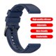 thumbnail image 2 of Correa de repuesto de correa de silicona para correa de reloj Huawei GT 2 Pro (azul marino), 2 of 7