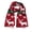 B, variant on NMMUED Christmas Scarf Christmas Gifts for Women Christmas Scarves Winter Scarf Christmas Accessories Xmas Scarf C One Size