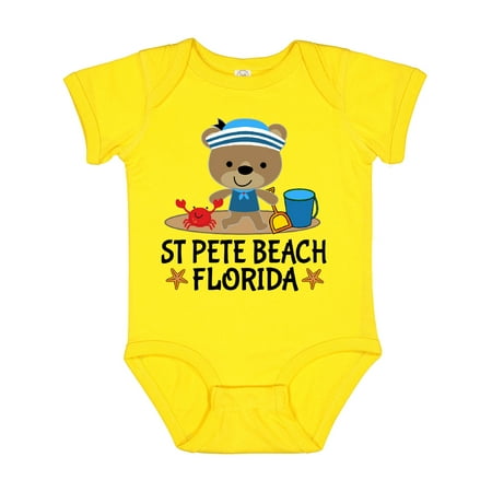 

Inktastic St Pete Beach Florida Gift Baby Boy Bodysuit
