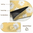 thumbnail image 3 of White Yellow Daisy Area Rug Washable 3x5 Entryway Rug Non-Slip Indoor Low Pile Spring Summer Floral Botanical Floor Carpet Small Rugs for Bedroom Office Living Room Kitchen Entrance Nursery, 3 of 8