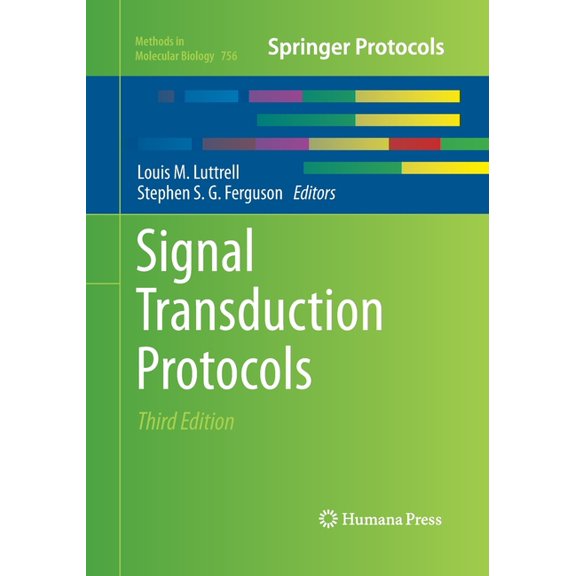 Methods in Molecular Biology Signal Transduction Protocols, Book 756, (Paperback)