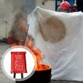 thumbnail image 3 of Fireproof Blanket High Temperature Resistant Fiberglass Cloth Emergency Blanket for Kitchen Car Camping, 3 of 7