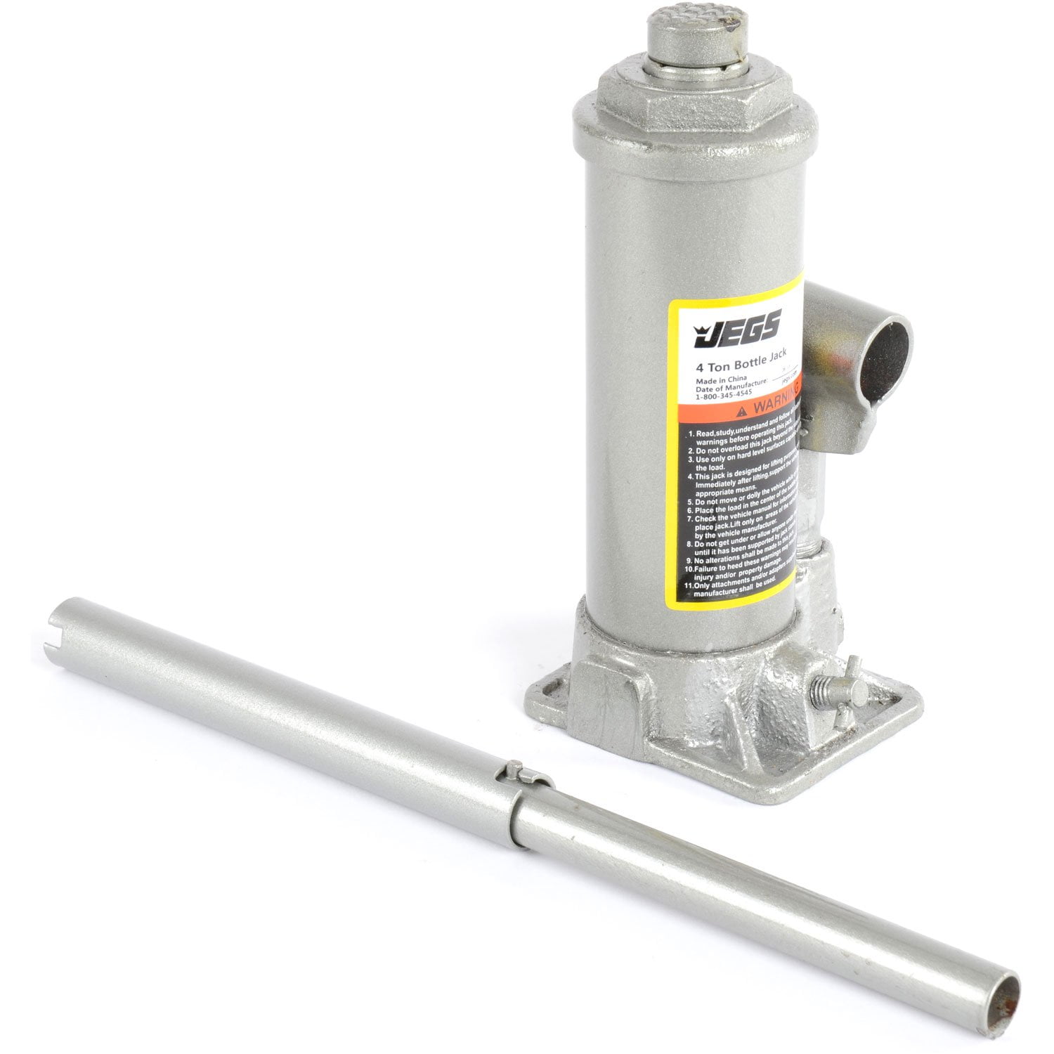 JEGS 79006 Bottle Jack 4Ton Capacity