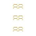 thumbnail image 2 of Maytalsory 1:12 Mini Pulls Arch Shape for Gate Closet Large 4Pcs Gold Large 4 Pcs 3Set, 2 of 6