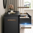 thumbnail image 5 of FANRAL Farmhouse 7 Drawers Dresser,Rustic Dresser for Bedroom,Chest of Drawers with Metal Handle,Wooden Dresser for Closet,Black Dresser, 5 of 7