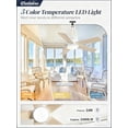 thumbnail image 4 of Ventilador de techo Fanbulous 42" para exteriores, impermeable IP65 con luz, 4 of 9