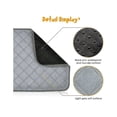thumbnail image 3 of 1/2 piezas de forro polar para jaulas de conejillos de indias, alfombrilla reutilizable, lavable, impermeable, almohadillas para orinar para gatitos y cachorros, 2 piezas, 3 of 5