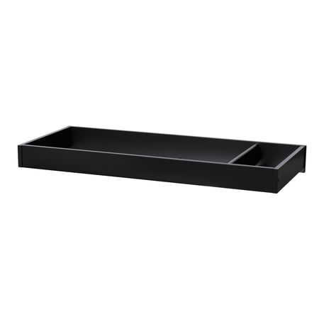 Little Seeds Double Topper for Infant Diaper Changing Table, Black