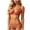 Red, variant on Women's Push up Lace Bra & Panty Set, Bow Lace Trim Adjustable Strap Bralette Matching Underwear Set Black 42