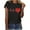 #059-Black, variant on Cutuoiiu Women's Cute Love Heart Graphic Crew Neck Casual Short Sleeve Tops Gifts