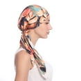 thumbnail image 3 of Kiplyki Women India Beading Muslim Stretch Turban Hat Hair Tail Head Scarf Wrap, 3 of 3