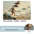thumbnail image 2 of Surf Machine Washable Non-Slip Polyester Door Rugs Office Rug Indoor Rug, 2 of 6