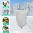 thumbnail image 4 of Xihbxyly Cubiertas para Plantas, Diseño de Cremallera para Protección Invernal, Manta Antiheladas Reutilizable, Cordón Ajustable para Un Uso Fácil, Protege Arbustos, Uso En Exteriores, Protección Con, 4 of 7