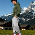 thumbnail image 5 of Yusimy Men's Solid Color 2-Piece Hoodie Set Button Pocket Drawstring Pants Long Sleeve Casual Sports, 5 of 7