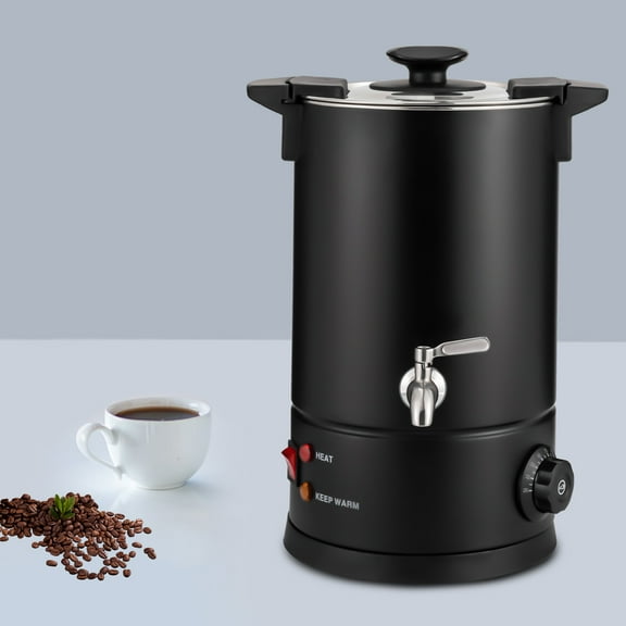 Large 8L/270Oz Coffee Urn and Hot Beverage Dispenser, Percolate Coffee Pot Maker