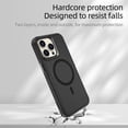 thumbnail image 4 of Case for iPhone 15 Plus, Magnetic Phone Cover Compatible with MagSafe, Military-Grade Shockproof Protection Scratch-Resistant Slim Case Support Wireless Charging for iPhone 15 Plus, Black, 4 of 7
