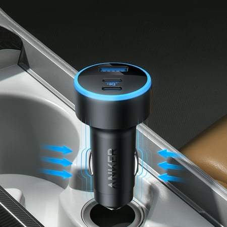 Anker - 335 Car Charger (67W) - Black