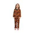 thumbnail image 1 of Nvse 2 Pieces Loungewear Sleepwear Family Matching Halloween Pajamas Set, Halloween Pumpkin Print PJs Setsfor Adults &boys&girls Orange Pumpkin Prints for 8 Years, 1 of 5