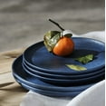 thumbnail image 3 of Stone Lain Macchio 12-Piece Dinnerware Set Stoneware, Blue Matte, 3 of 6