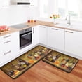 thumbnail image 2 of Wine Kitchen Mat Set 2 Pieces,Cushioned and Rugs,Kitchen Standing Retro Rug Waterproof Non Slip Runner for Laundry,Wine Decorations 17x30+17x47inch, 2 of 6
