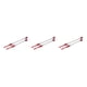 thumbnail image 1 of Soidarity 1 par de pinchos de bicicleta de aleación ZTTO, pinchos de bicicleta de colores de liberación rápida universales portátiles, 74 mm/130 mm rojo 3piezas, 1 of 6