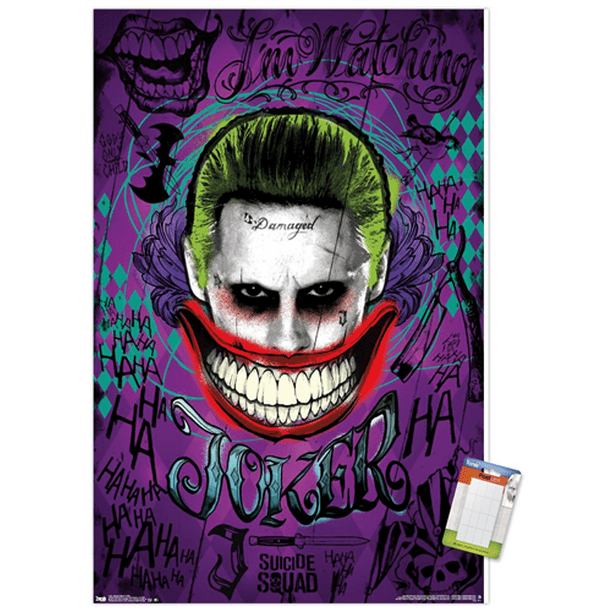 DC Comics Movie - Suicide Squad - Joker Wall Poster, DC Comics Movie - Suicide Squad - Joker Wall Poster,