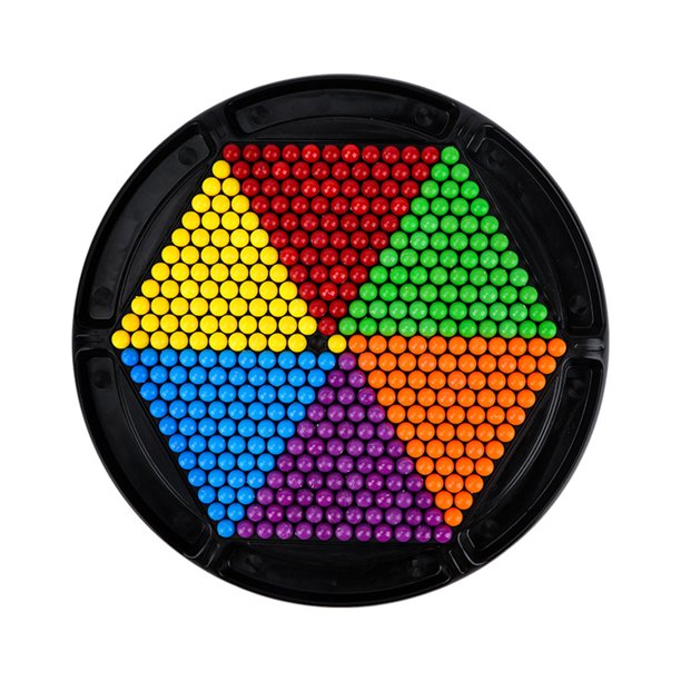 TRKIYQC Juego de cuentas de arcoíris para niños, juego de tablero de ajedrez, rompecabezas, juguetes de eliminación para niños y adultos, actividades familiares navideñas TRKIYQC casual