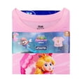 thumbnail image 2 of Super Mario Princess Peach Girls Short Sleeve and Shorts Pajama, 2-Piece, Sizes 4-12, 2 of 5