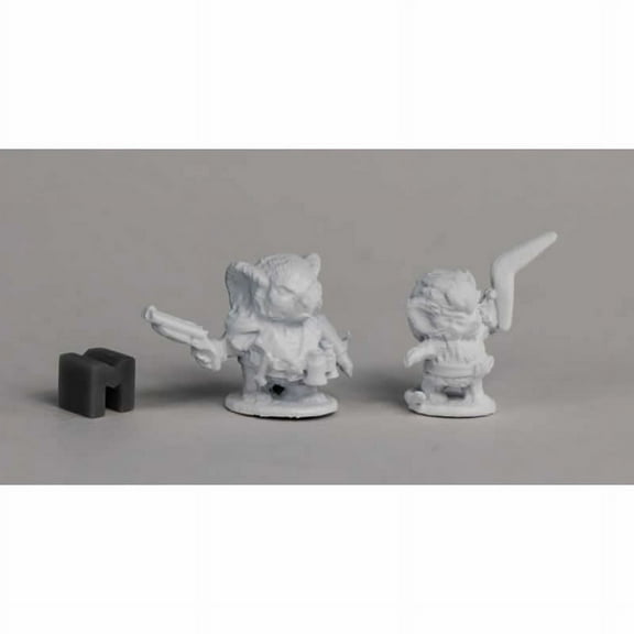 Mad Mozz and Wildchild Mouslings Miniature 25mm Heroic Scale Figure Dark Heaven Legends Reaper