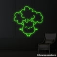thumbnail image 3 of Glowneon Cute Broccoli Neon Sign, Broccoli Led Sign, Kid Room Decor, Broccoli Lover Gifts, 3 of 5