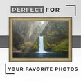 thumbnail image 2 of 22x23 Frame Silver Real Wood Picture Frame Width 1.5 inches | Interior Frame Depth 0.5 inches |, 2 of 8