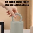 thumbnail image 5 of EGNMCR Kitchen Gadgets, Kitchen Accessories, Ring-handle Stainless Steel Double-walled Insulated Mug Cup For Home Office Or Everyday Use Coffee Cup Travel Mug Stainless steel insulated mug, 5 of 5
