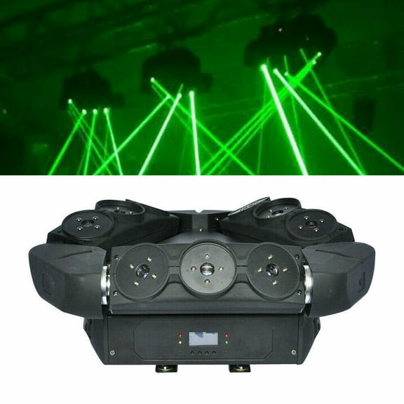 SHZICMY 9 Eyes Stage Moving Head Beam Laser Light RGB Projector DMX Clubs Bar Pubs