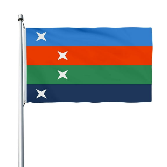 Aihccy Ailuk Atoll, Marshall Islands Flag with Brass Grommets Size - 3x5Ft