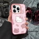 thumbnail image 1 of Estuche sencillo de Hello Kitty en color plateado para teléfono Apple 16promax, estuche para iPhone 15, dibujos animados 14, resistente a caídas 13 para mujer, 1 of 5