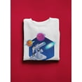 thumbnail image 3 of Observing The Planets Sweatshirt Men -Image by Shutterstock, Male 3X-Large, 3 of 4