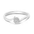 thumbnail image 6 of 14K White Gold Diamond Cluster Ring, 6 of 6