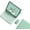 Mint Green, variant on HPZZ Keyboard Case Compatible with Fire HD 10 / Fire HD 10 Plus 2023/2021 Release 13th/11th Generation Case with Keyboard and Bluetooth Mouse, Detachable Candy Color Keyboard Round Key