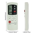 thumbnail image 3 of Ruiboury Air Conditioner Remote Control for AC Spare Equipment Replacement for Galanz, 3 of 6