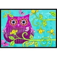 thumbnail image 1 of Carolines Treasures PJC1093MAT Tapis Intérieur et Extérieur Sittin In The Flowers Hibou - 18 x 27 Po., 1 of 4